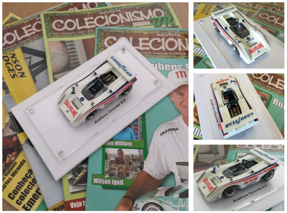 VOLAREBRASIL 1/43 AVALLONE CHRYSLER A11 DIVISÃO 4 AUTOMOBILISMO